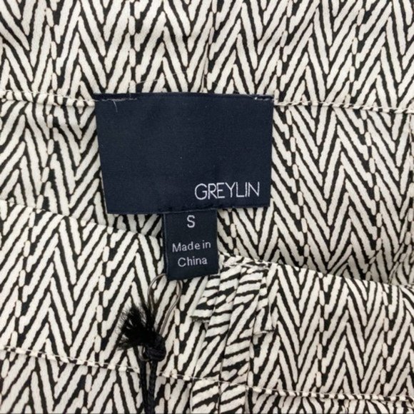 GREYLIN Tan Herringbone Skort Shorts Small - Picture 7 of 9